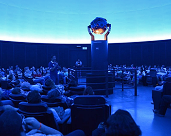 Imagem Santo André abriga o moderno Planetário Johannes Kepler